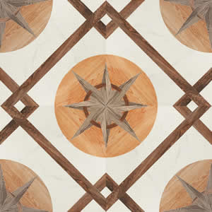 Piso Ceramico Xela Nogal